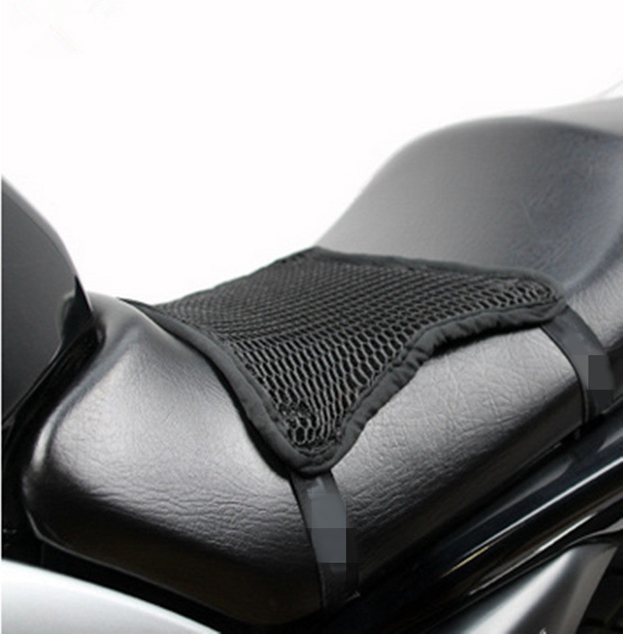 Motorcycle for Seat Cover 3D Mesh Cushion Insulation Heat Sunscreen Pad Accessories Q