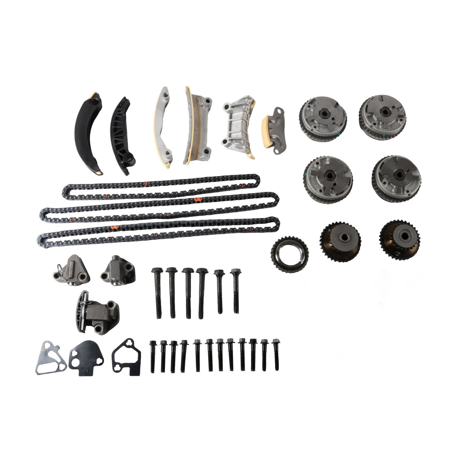 Head Gasket Bolts Timing Chain Kit For 2009-2015 for Chevrolet GM for Buick for Saturn 3.6L