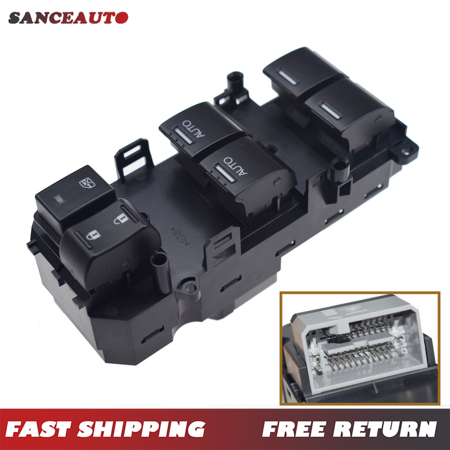 35750TA0A31 Suitable for Honda Accord EXL 2008 - 12 Main Power Window Switch (Brand New) n