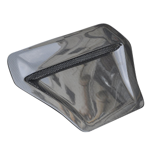 Carbon fiber front air vent scoop for 17+ for Honda for Civic FK8 Hatchback Q