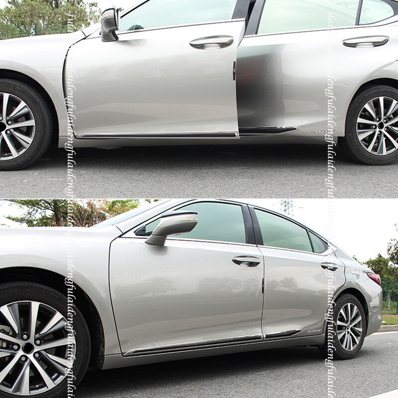 for Lexus ES350/300h/250 2019-22 Carbon Door Body Anticollision Strip Cover Trim