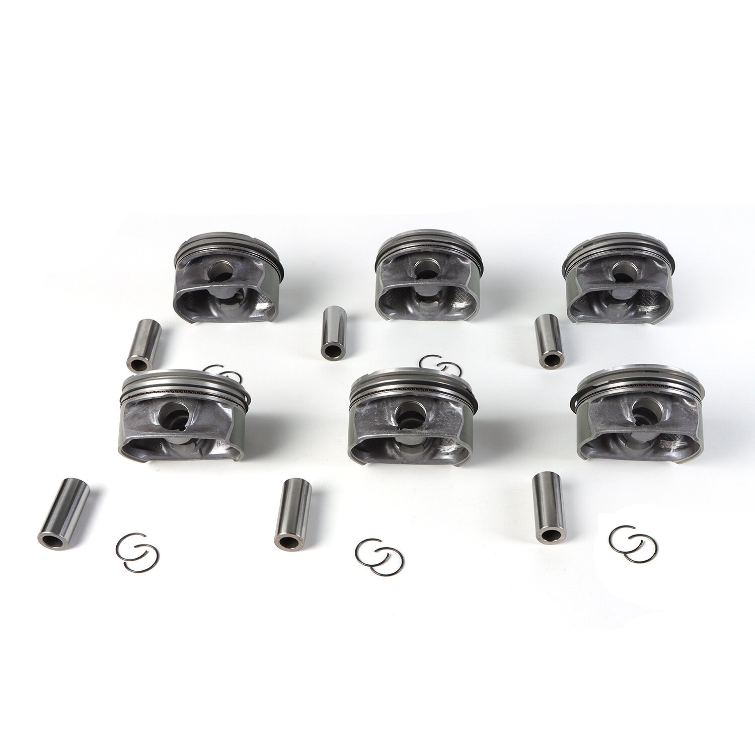 for Mercedes-Benz CLK350 C350 GLK350 E350 M272 3.5L 6x Pistons  Rings Set STD