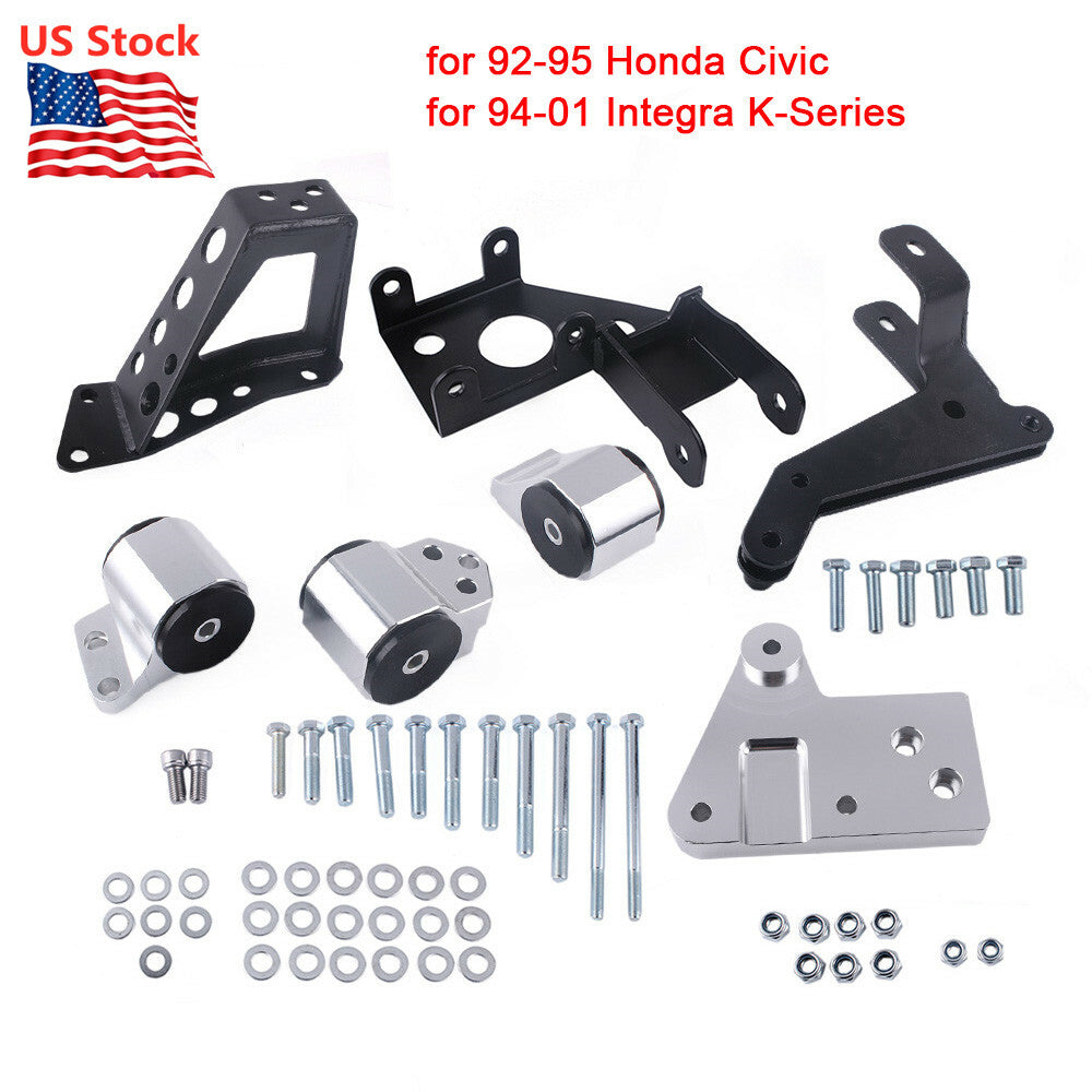 K2 Engine Swap Mount Kit for Honda for Civic SI 70A 2006-2011 Modified Car Alloy Q