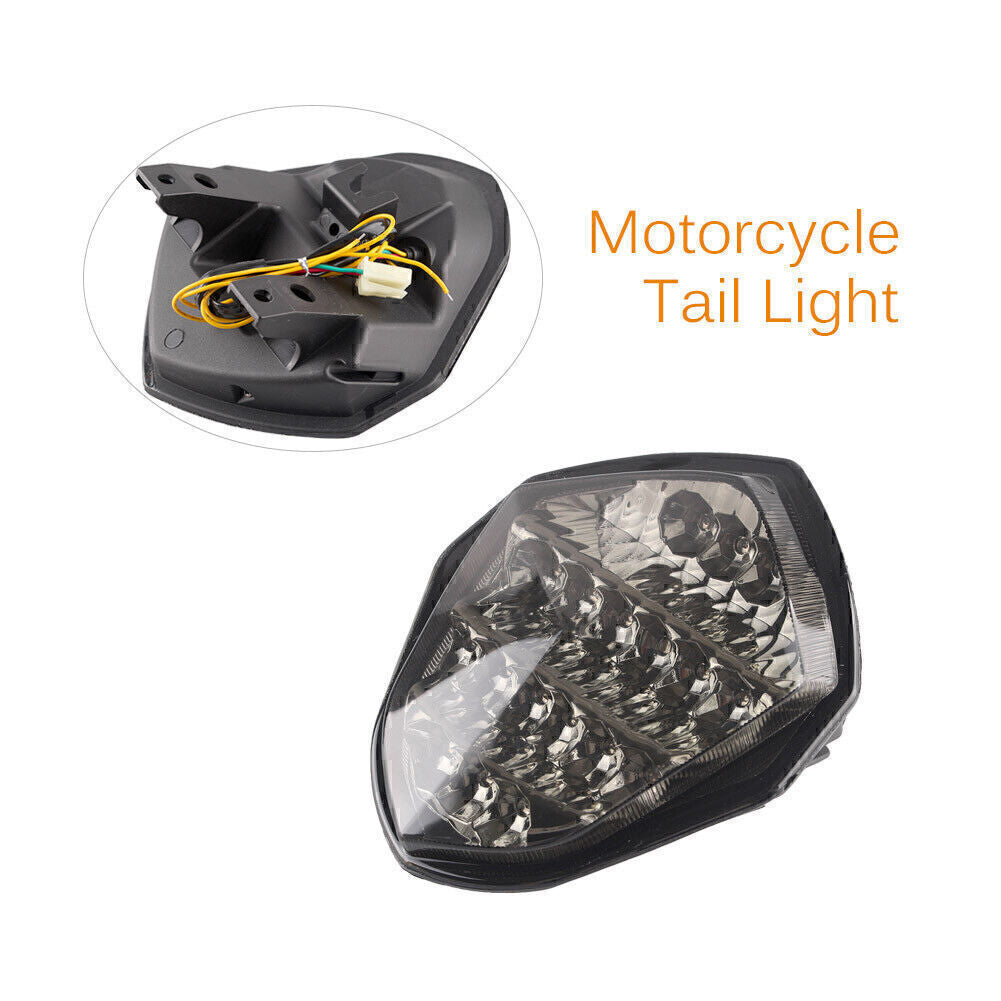 Smoke LED Turn Signals Taillamp Fit for Suzuki GSXR1000 2003 2004 Q