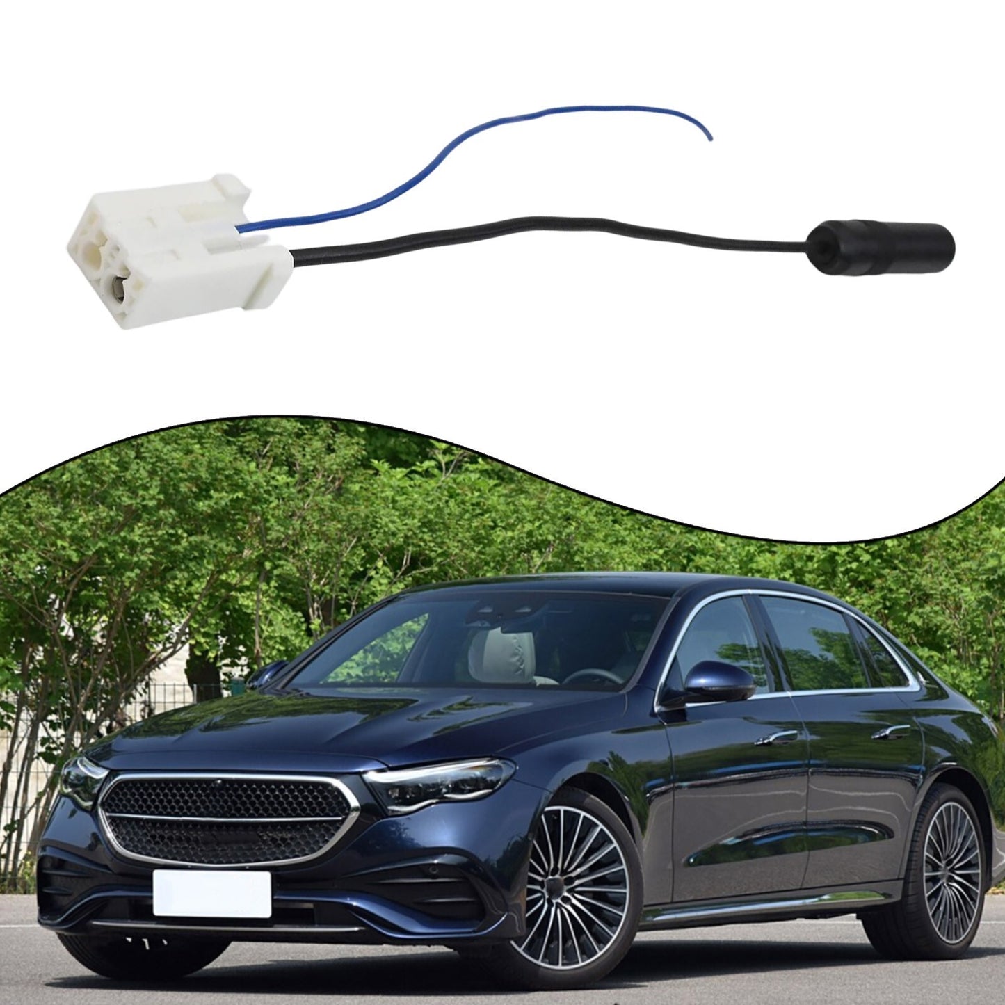 Easy-to-use car radio antenna adapter with enhanced compatibility for Toyota