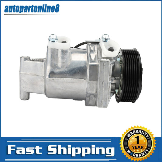for Nissan Versa L4 1.6L 2012-2019 Note L4 1.6L 57892 AC Compressor W/Clutch Q