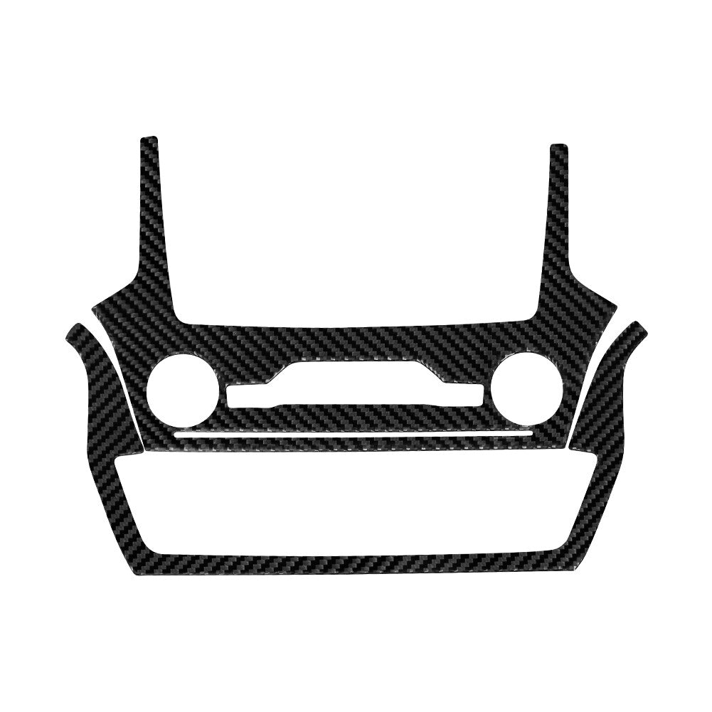 Red Carbon Fiber Gear Shift Side Decorative Trim for Corolla 2014-2018 v