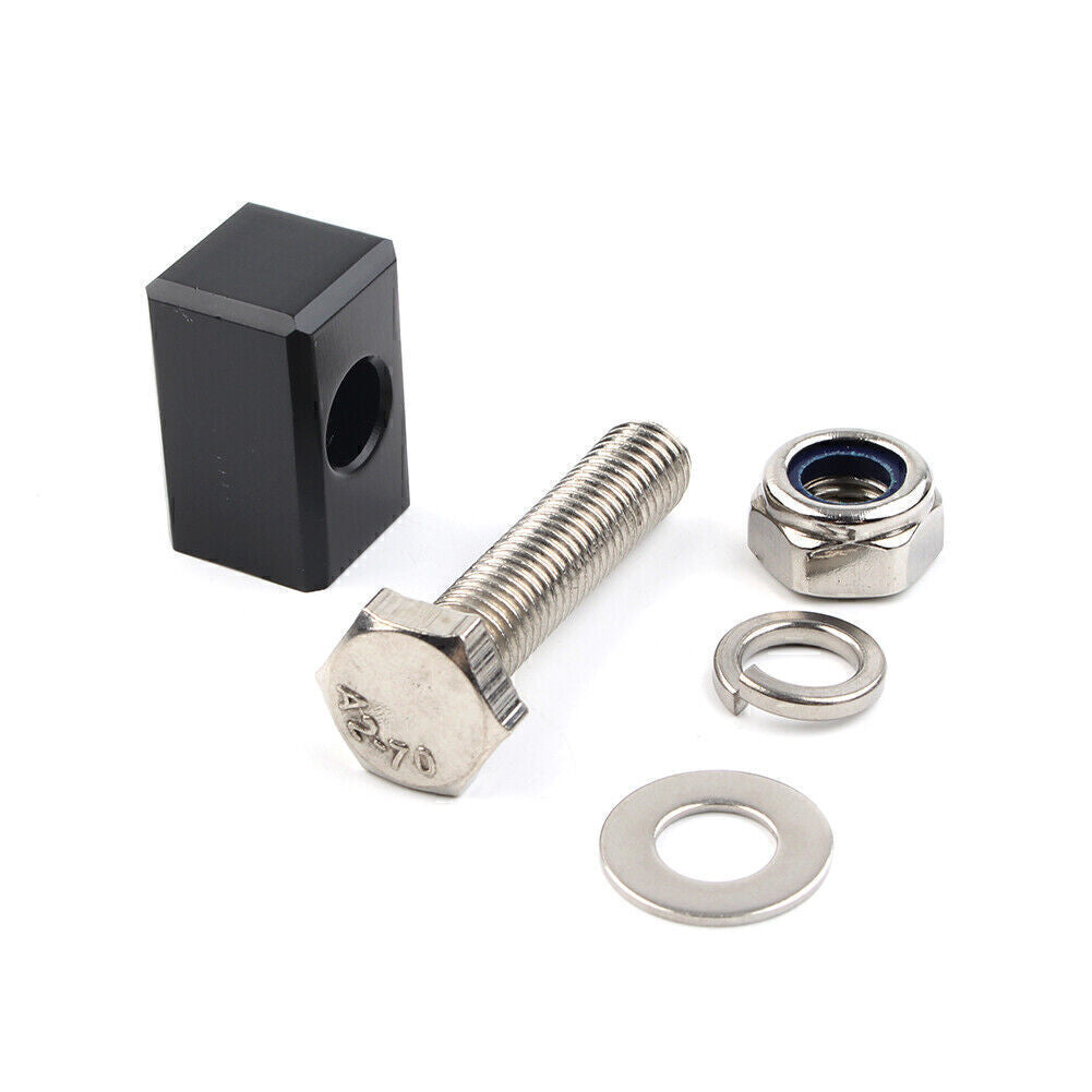 for Harley Custom Headlight Mount Black Headlight Mounting Block Bracket Q