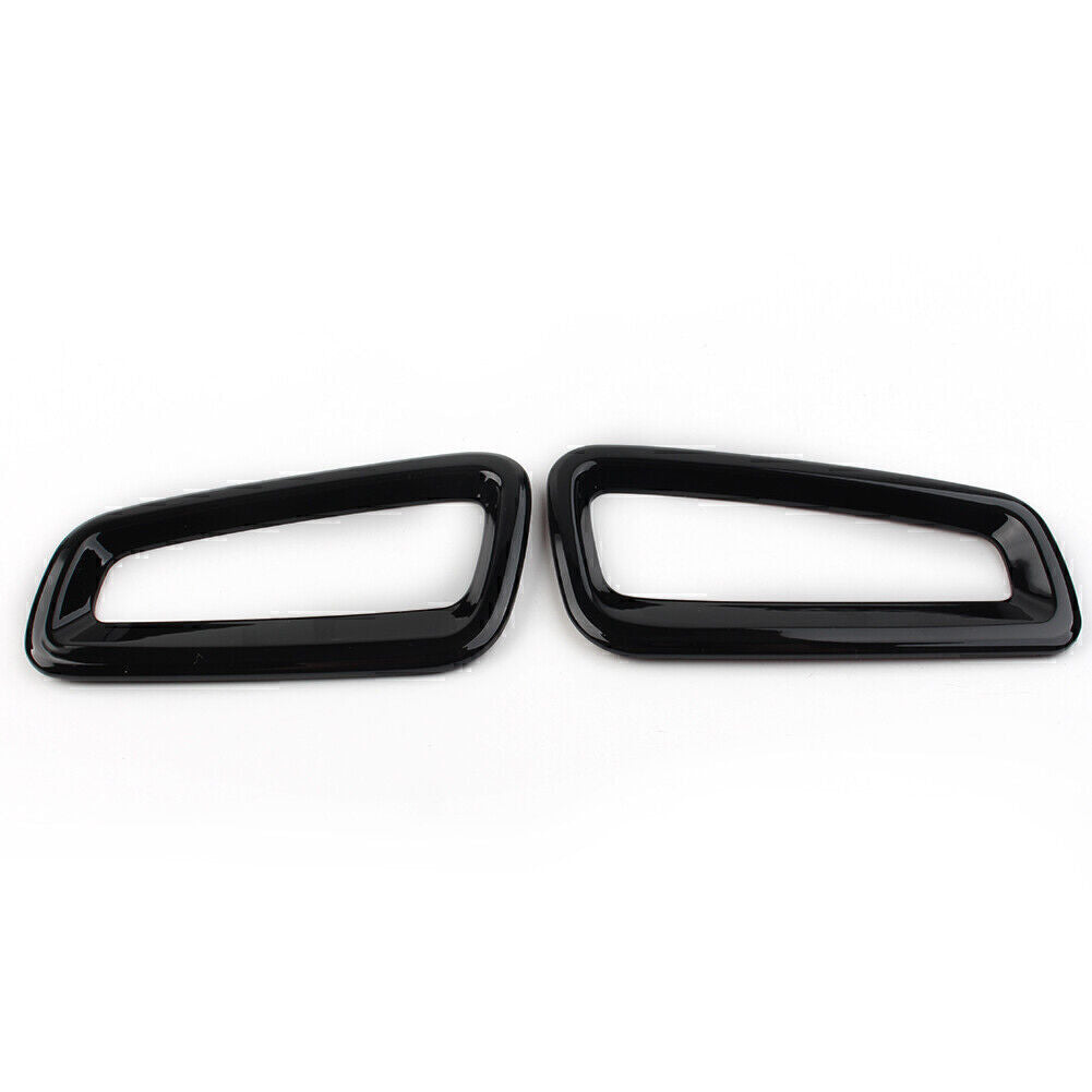 Inner Dash Side Air Vent Outlet Cover for Honda for Civic 11th 2022 Up Glossy Black