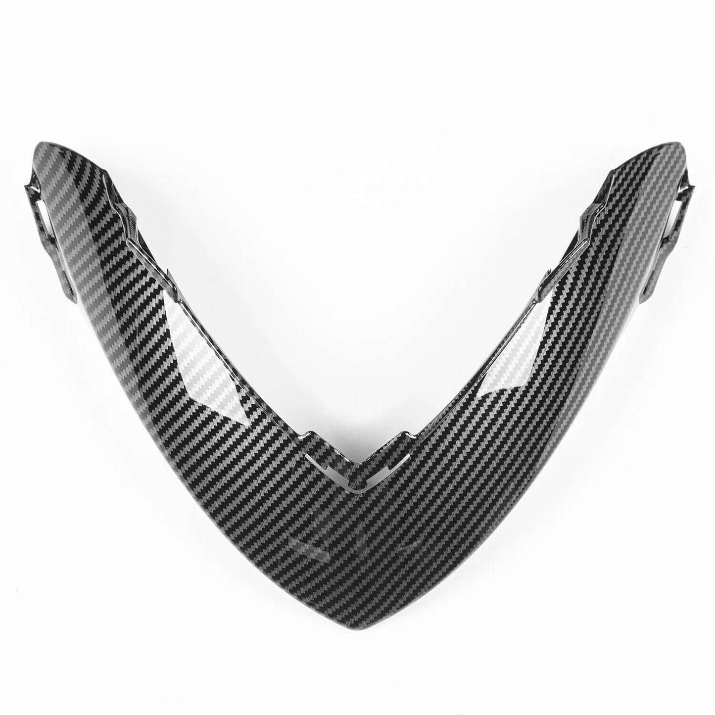 Carbon fiber front nose light panel fairing for Suzuki GSX-S and GSXS 1000 (15-20).