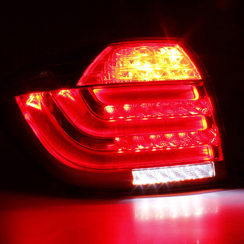 2-Piece LED Red Taillight Kit for Toyota Highlander 2012-2014 Rear Lights Q