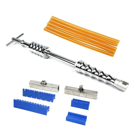 PDR - Sliding Hammer with Blue Glue Tabs, Auto Body, Paintless Dent RemovalTools v