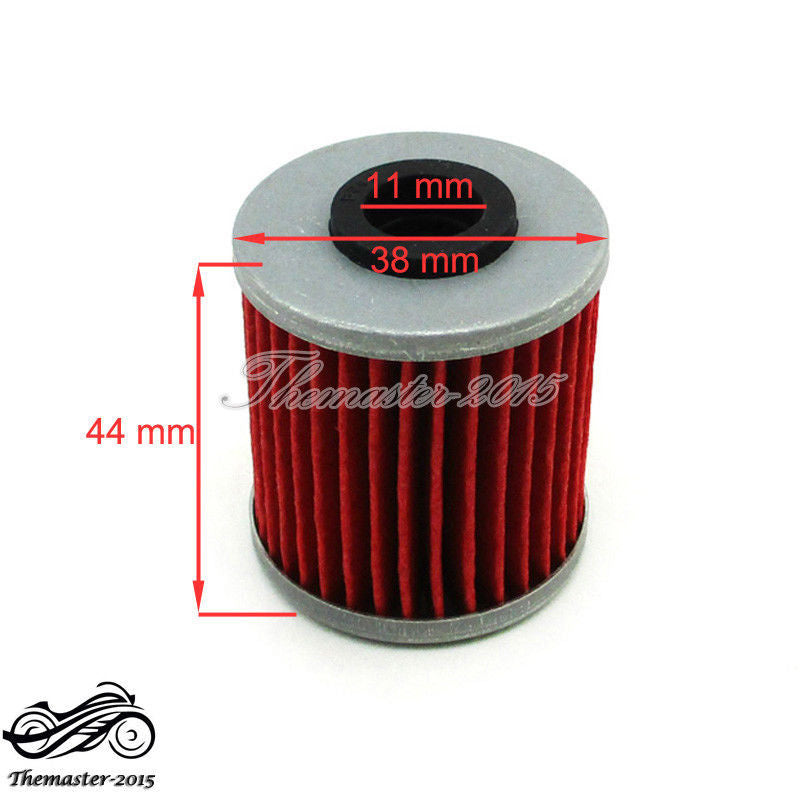 3x Oil Filter for KAWASAKI KX450F 2016 KX250 2006 2007 2008 KX250F 2004 - 2015 Q