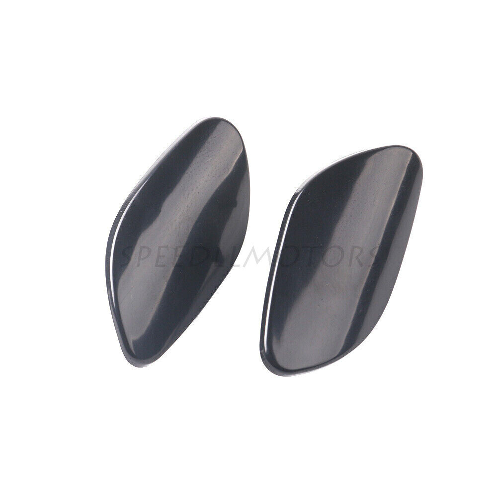 Pair Headlight Wash Nozzle Cover Fits 2007-2013 for Volvo S80 39870059 39870060 Q