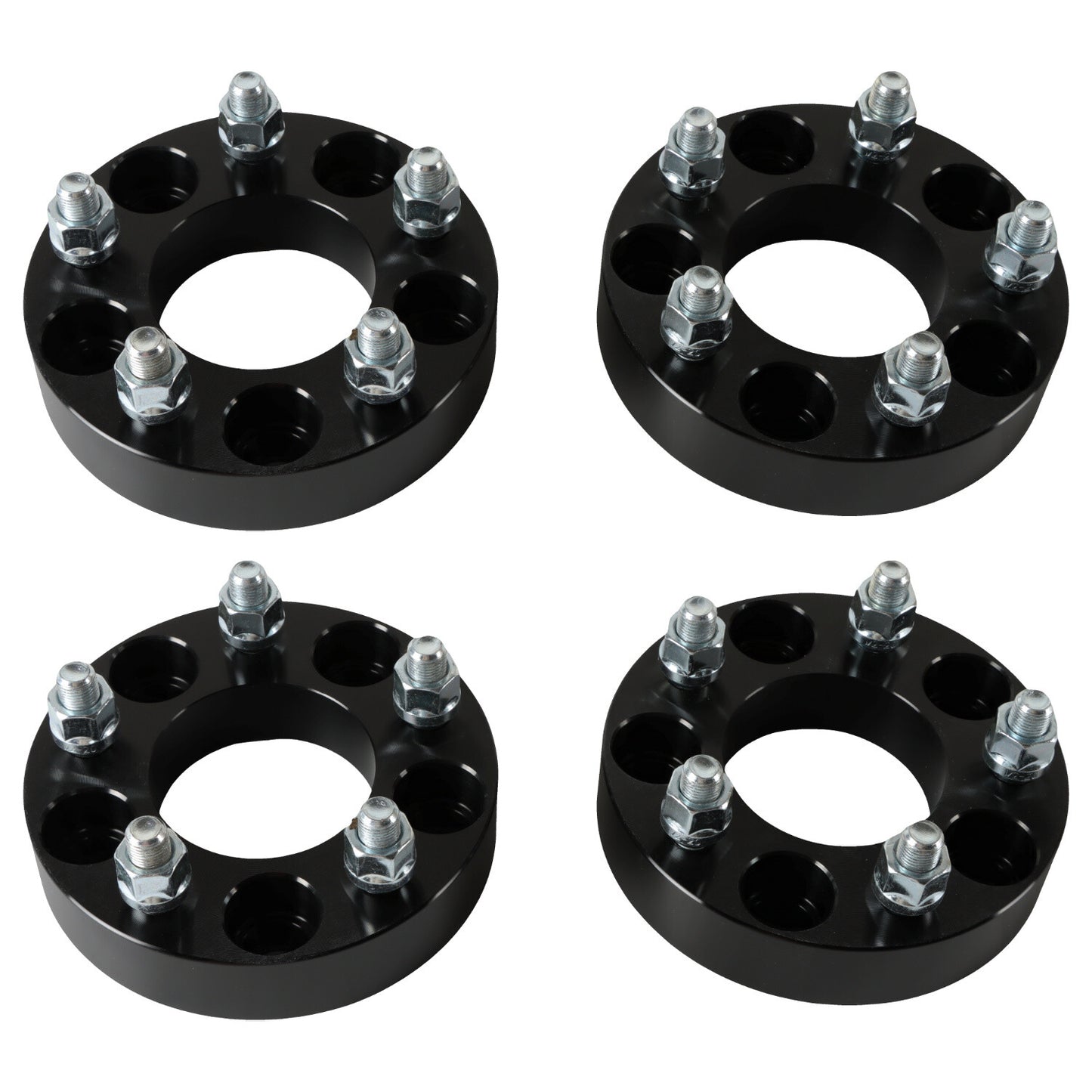 4X Wheel Spacers Adapters 5X4.5 1.25 | Stud Size 1/2x20 71.5mm