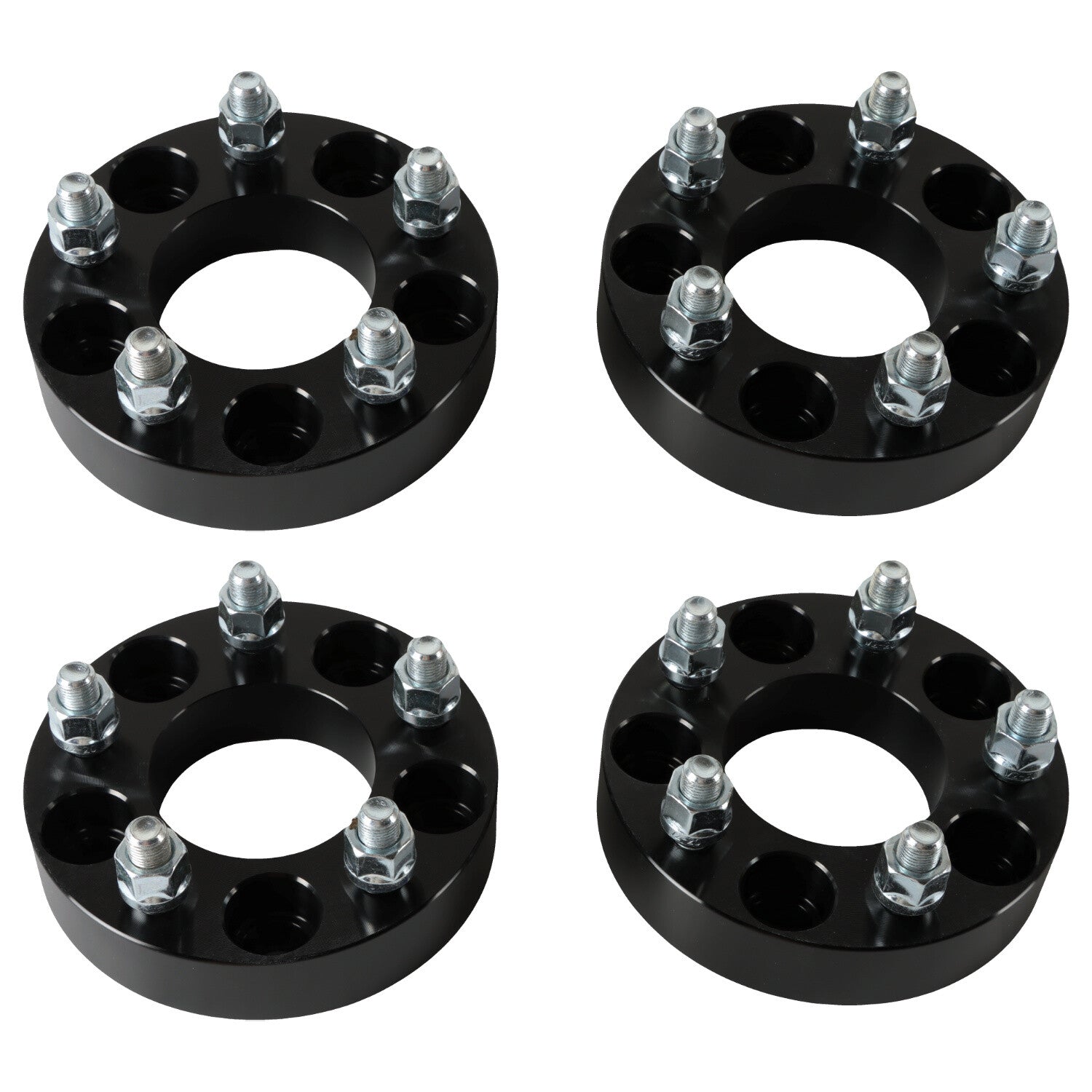 4X Wheel Spacers Adapters 5X4.5 1.25 | Stud Size 1/2x20 71.5mm