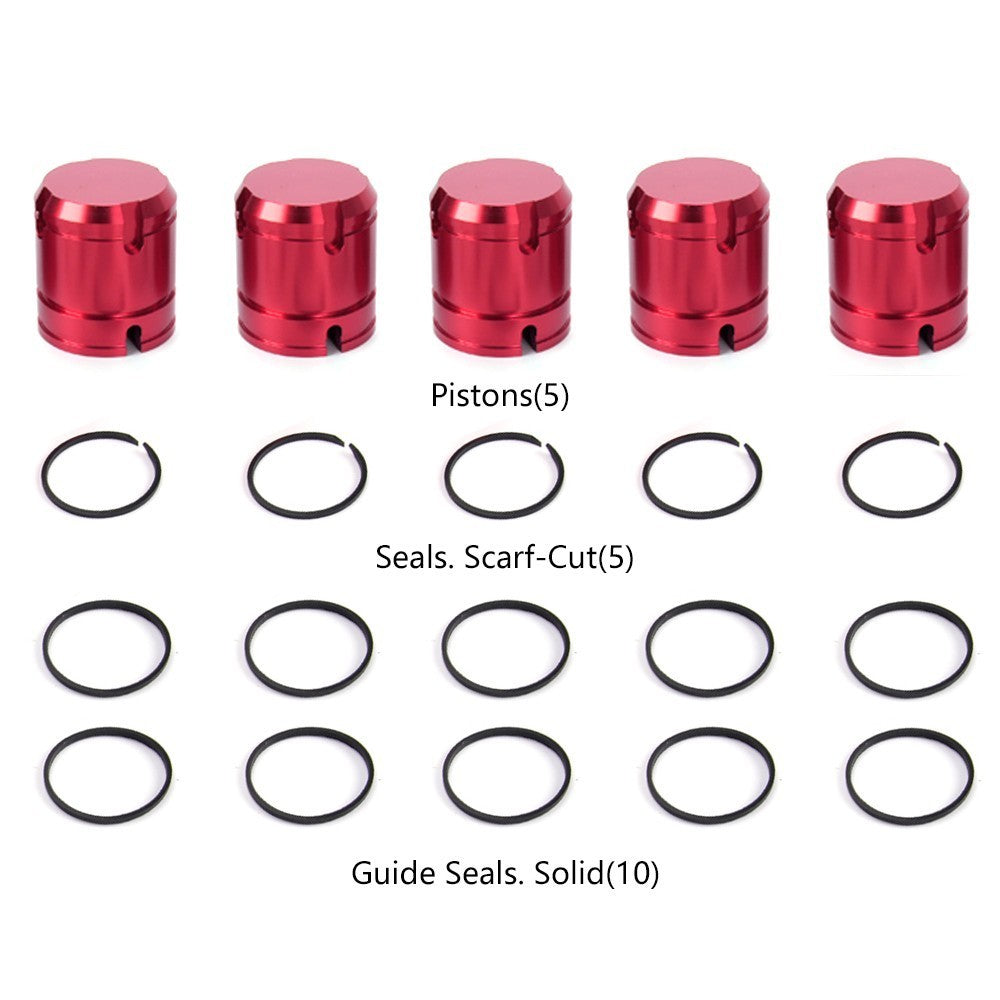for 1999-on 45RFE 545RFE 66RFE 68RFE Transmission Accumulator Piston Set 5PCS Q