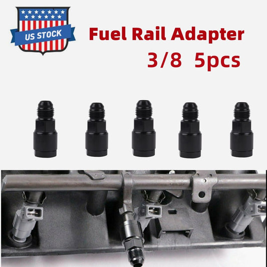 10X AN6 LS1 Swap Fuel Rail Inlet Line Fitting Adaptor 3/8 LSX LS LS6 5.7 6.0 US Q