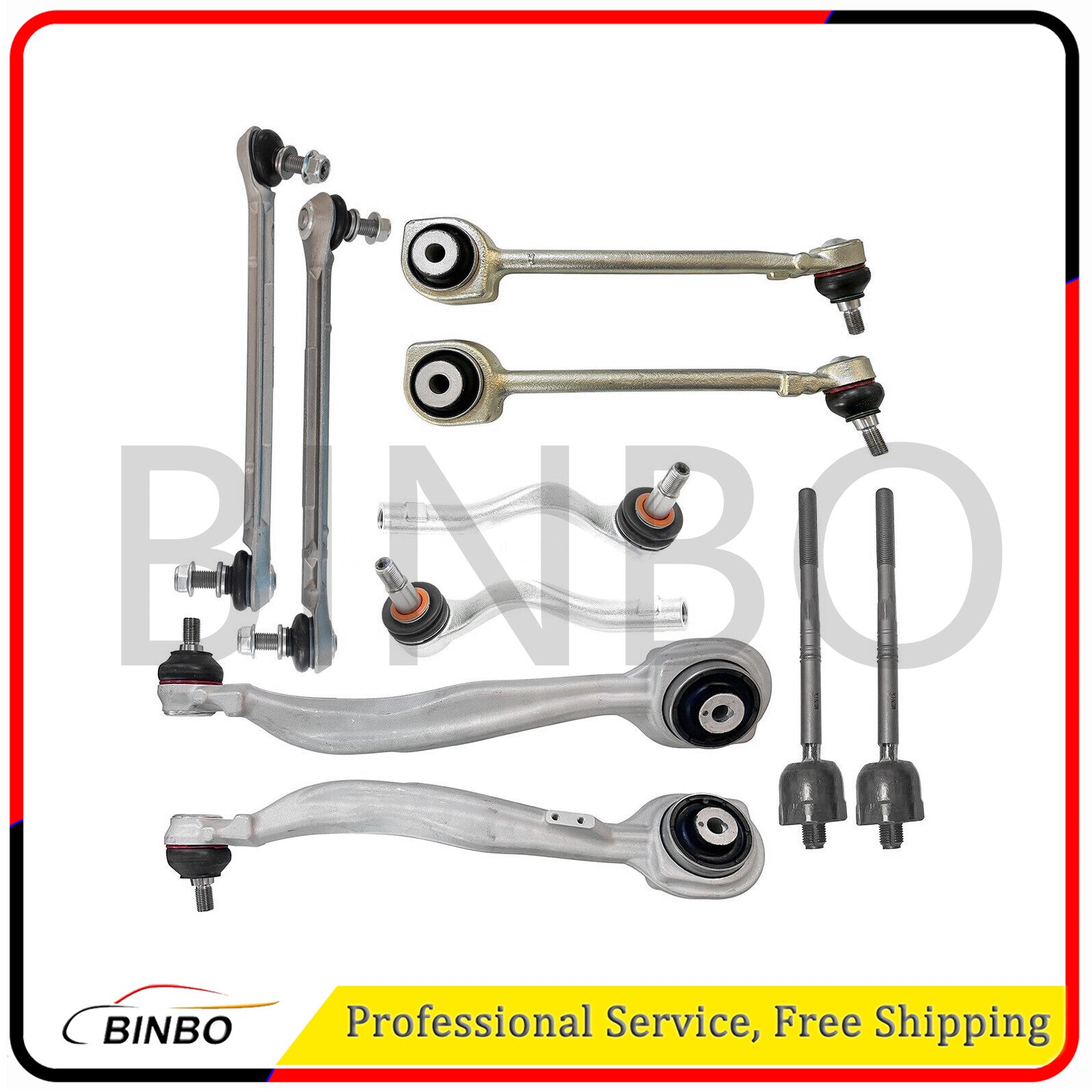 Front Lower Control Arm Ball Joint Suspension 10 pcs for Mercedes W204 C300 AWD Q