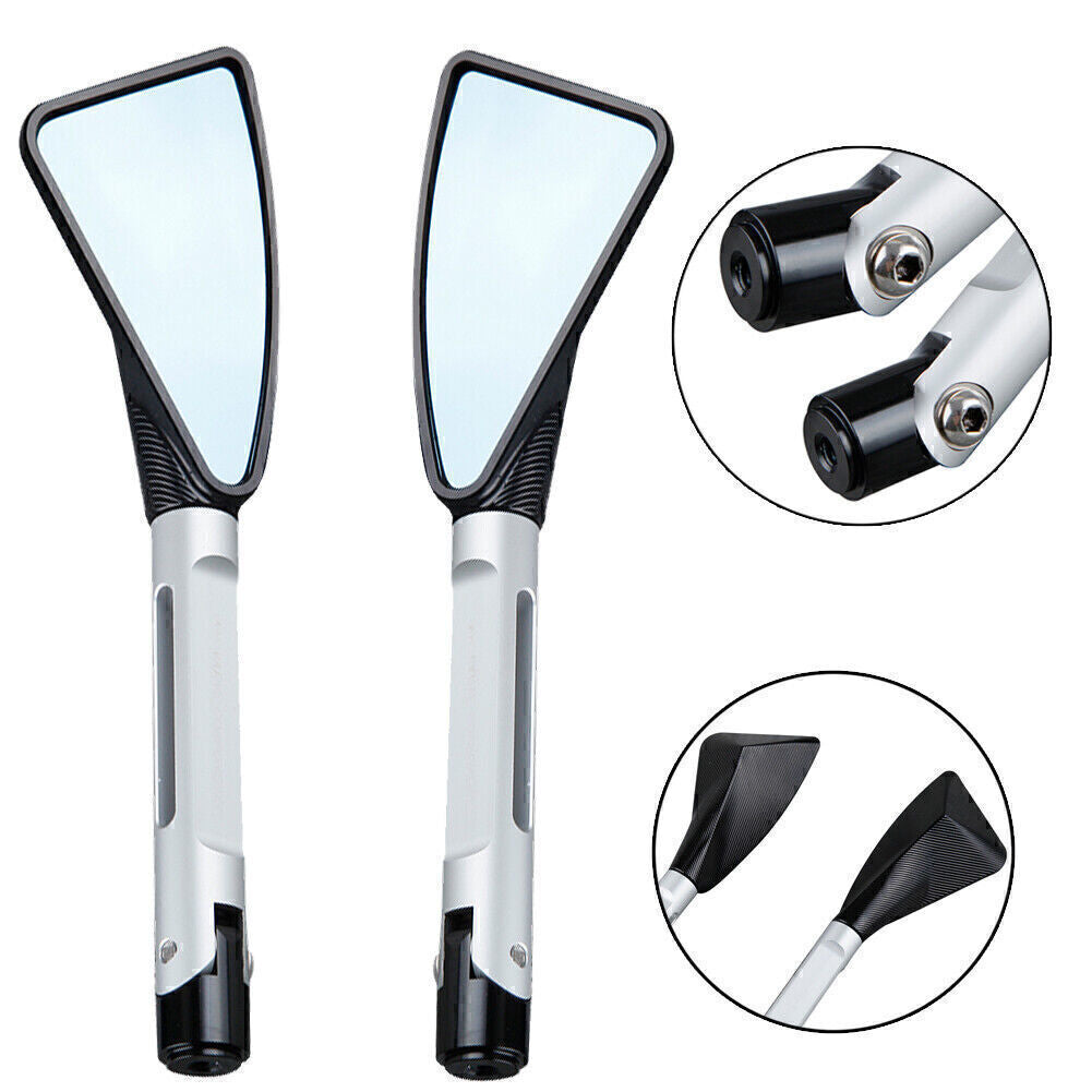 Fit for Suzuki 2001-2004 GSXR 1000 2001-2005 04 GSXR 600 L&R Rear View Side Mirrors Q