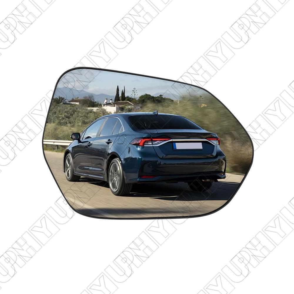 Right Side Mirror Glass Heated for Toyota Prius 16-22 for Camry 18-22 for Corolla 20-23 Q