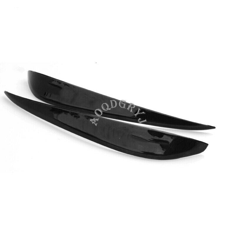 Black Rear view Side Door Mirror Cover Trim Strips for Honda Accord 2008-2015
