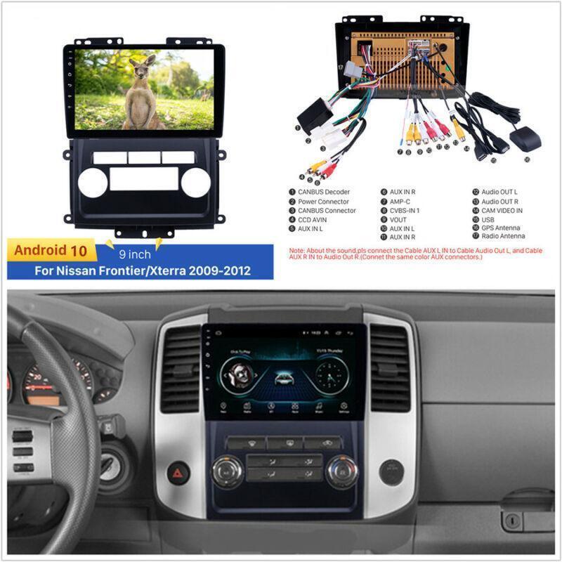 Stereo Player For 2009-2012 for Nissan Xterra For 09-12 9 Car GPS Navigation Radio