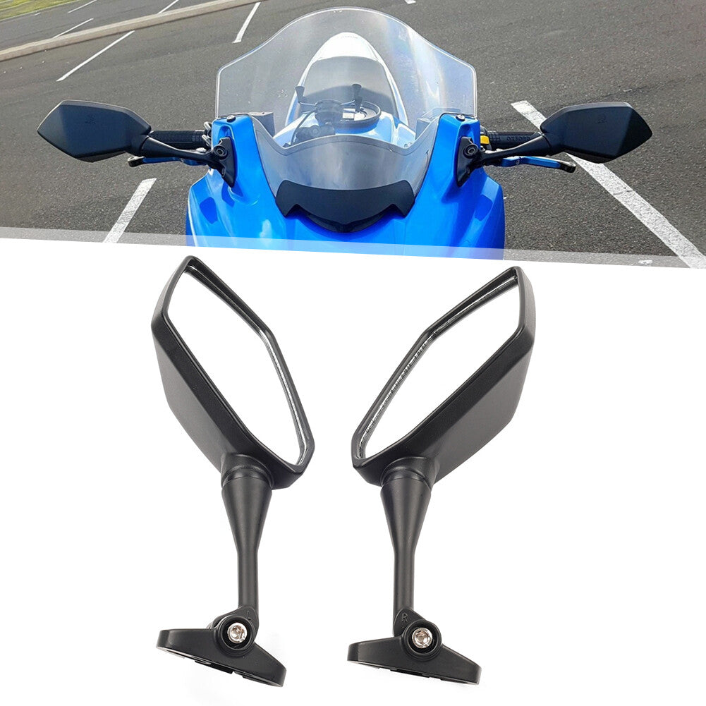 Motorcycle Pair Rear View Side Mirrors For HYOSUNG GT125R GT250R GT650R GT650S Q
