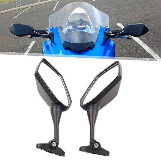 Motorcycle Pair Rear View Side Mirrors For HYOSUNG GT125R GT250R GT650R GT650S Q