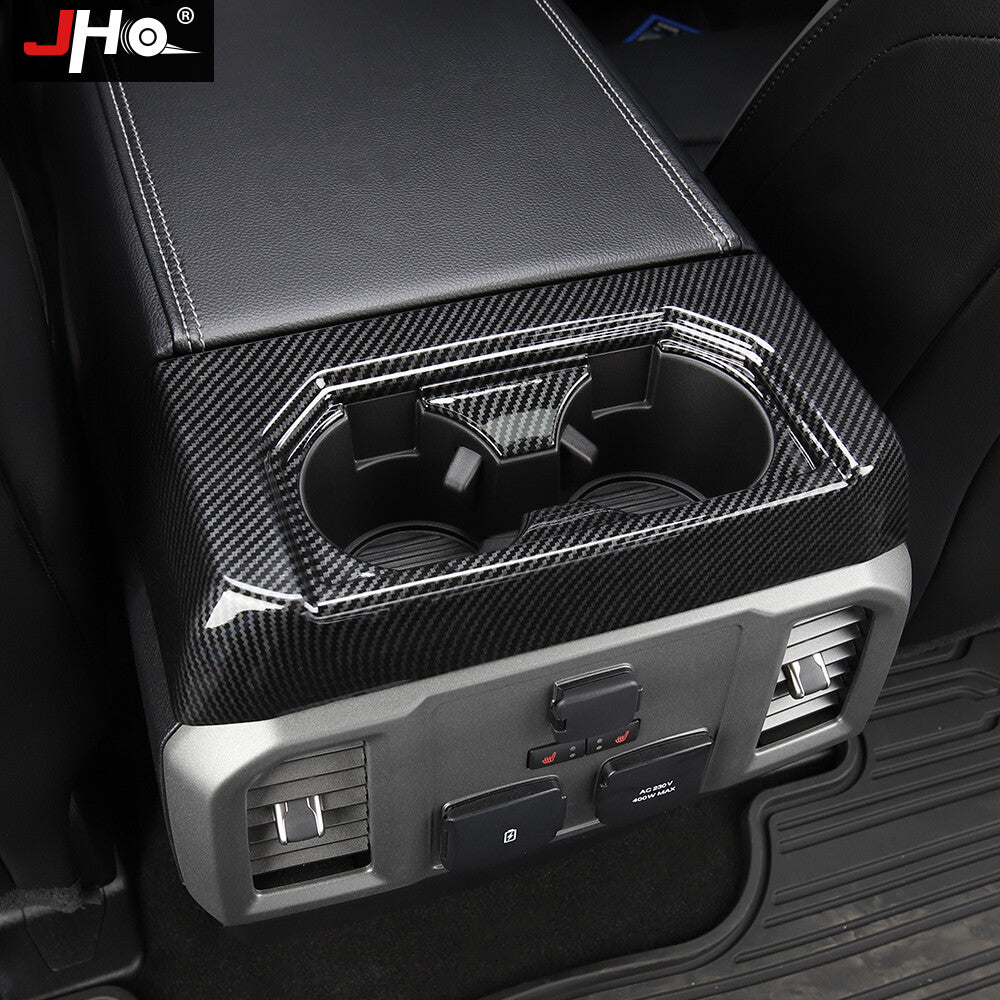Rear Water Cup Holder Panel Cover Trim for Ford F150 Series LTD 2017-2020