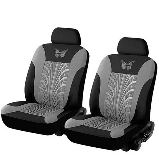 Car Front for Seat Cover Cushion Decor Protector Butterfly Pattern Embroidery Design