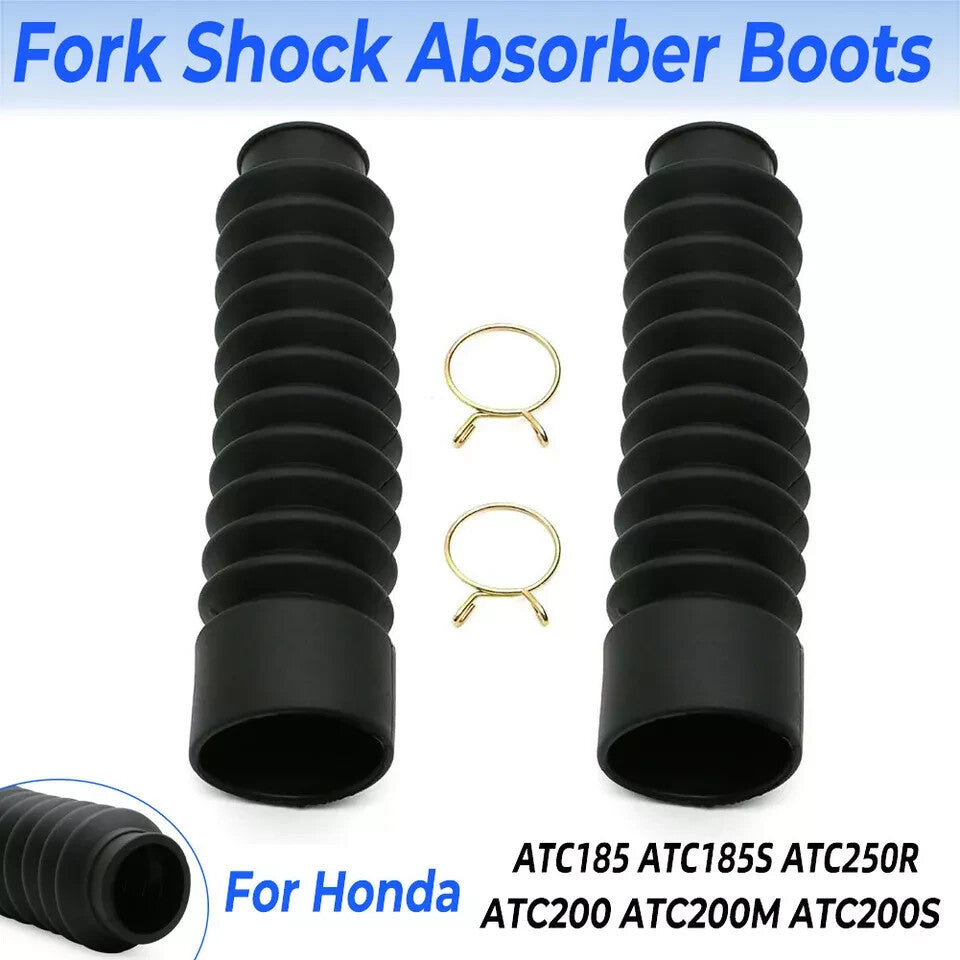30mm Fork Shock Absorber Cover Gators Boots for Honda ATC185S ATC200/S ATC250R Q