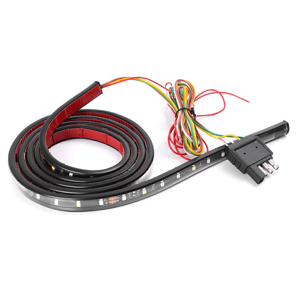 60 5W 90 LED Tailgate Rear Brake Signal Light Strip Bar Flashing DRL lamp