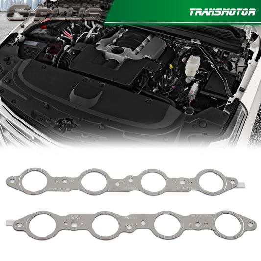 Suitable for LS1 LS3 LSX 12617944 Exhaust manifold joint gasket 2 pieces - v