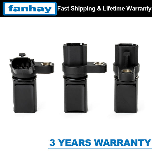 3Pcs 23730-AL60A Camshaft Crankshaft Position Sensor Sensing for Nissan Frontier Q