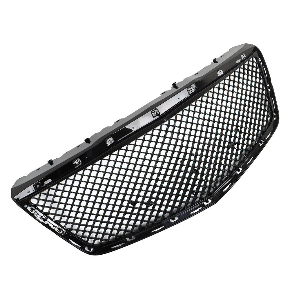 Front bumper grille for 2014-2019 for Cadillac CTS Sedan B model, black. n
