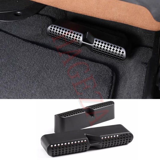Car Rear for Seat Air Vent Cover Floor AC Outlet Protector for BMW X6 G06 2020-2024