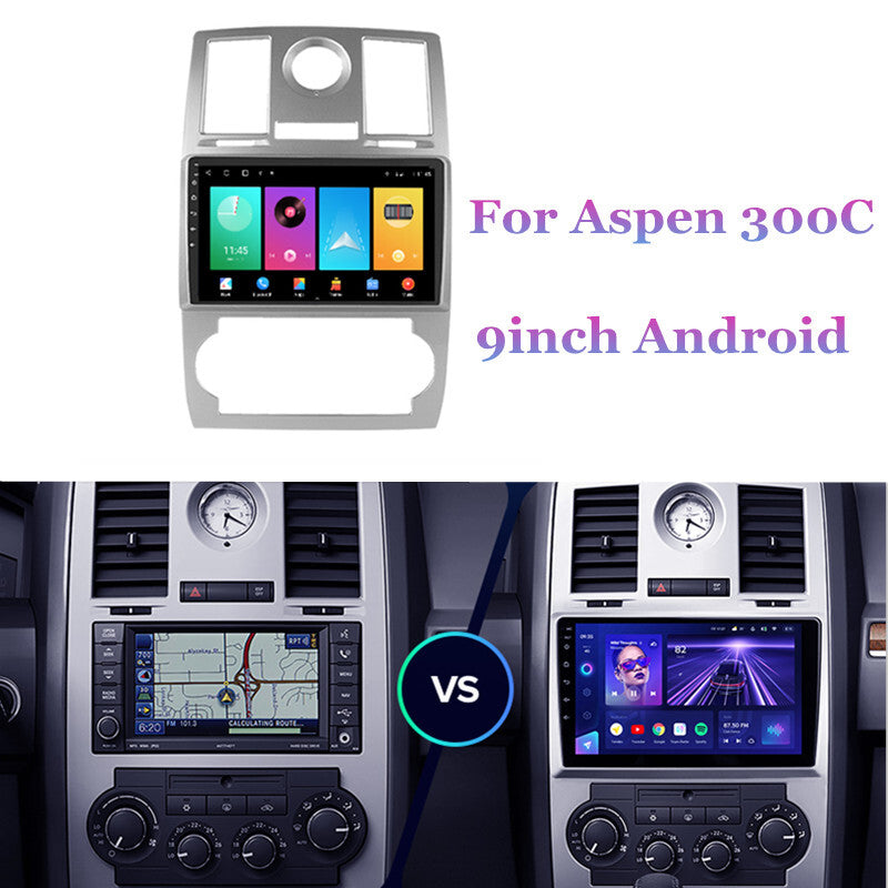 9In Radio For 300 300C Aspen 2004-2011 Car WiFi Android Auto GPS Navigation