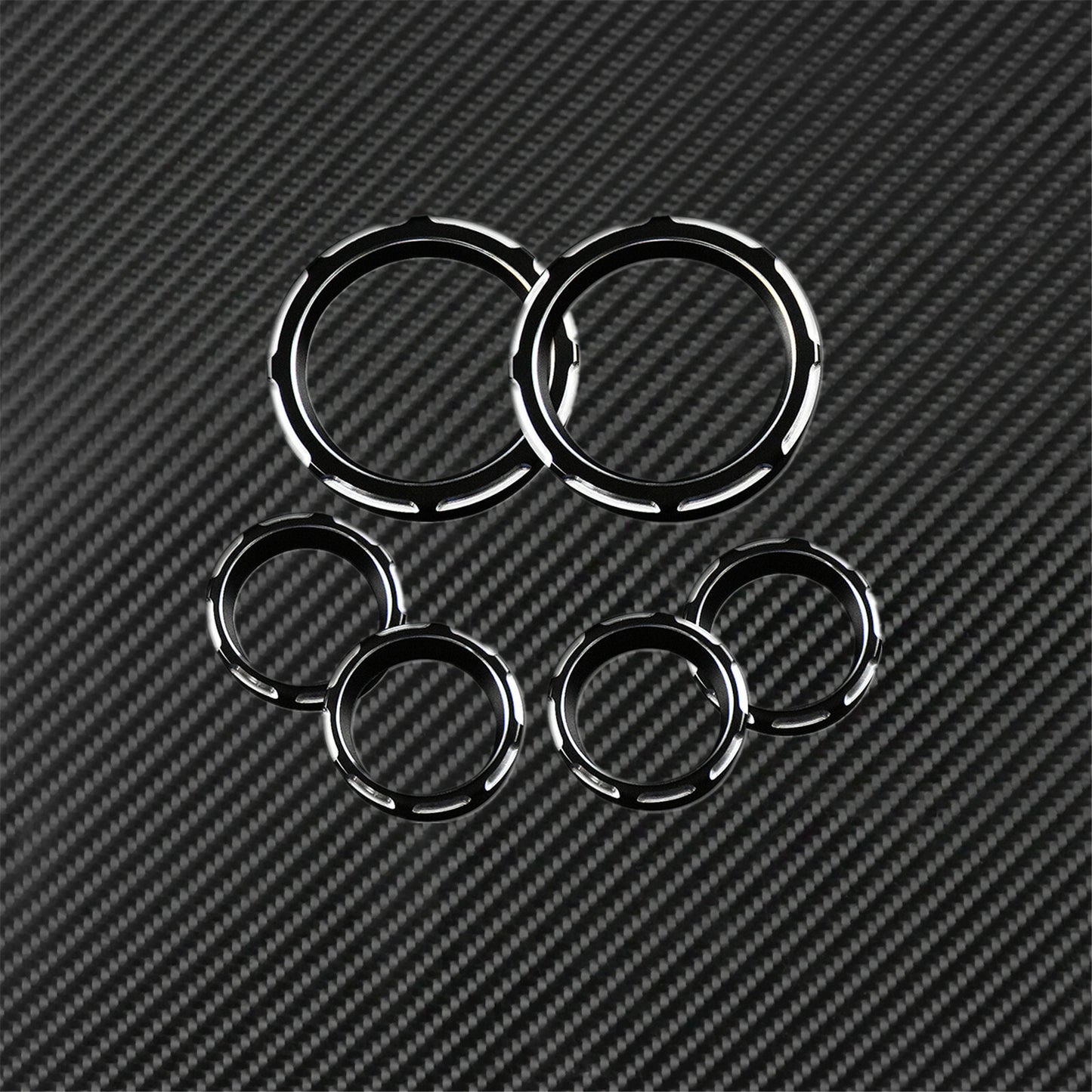 Chrome Front Axle Nut Cover Cap CNC Fit for Harley Softail Fat Boy Dyna Touring Q