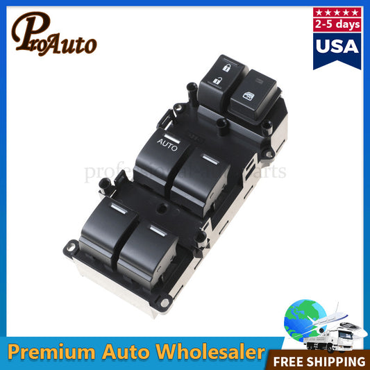 Driver Side Power Master Window Switch For 2008-2012 for Honda Accord 35750-TB0-H01