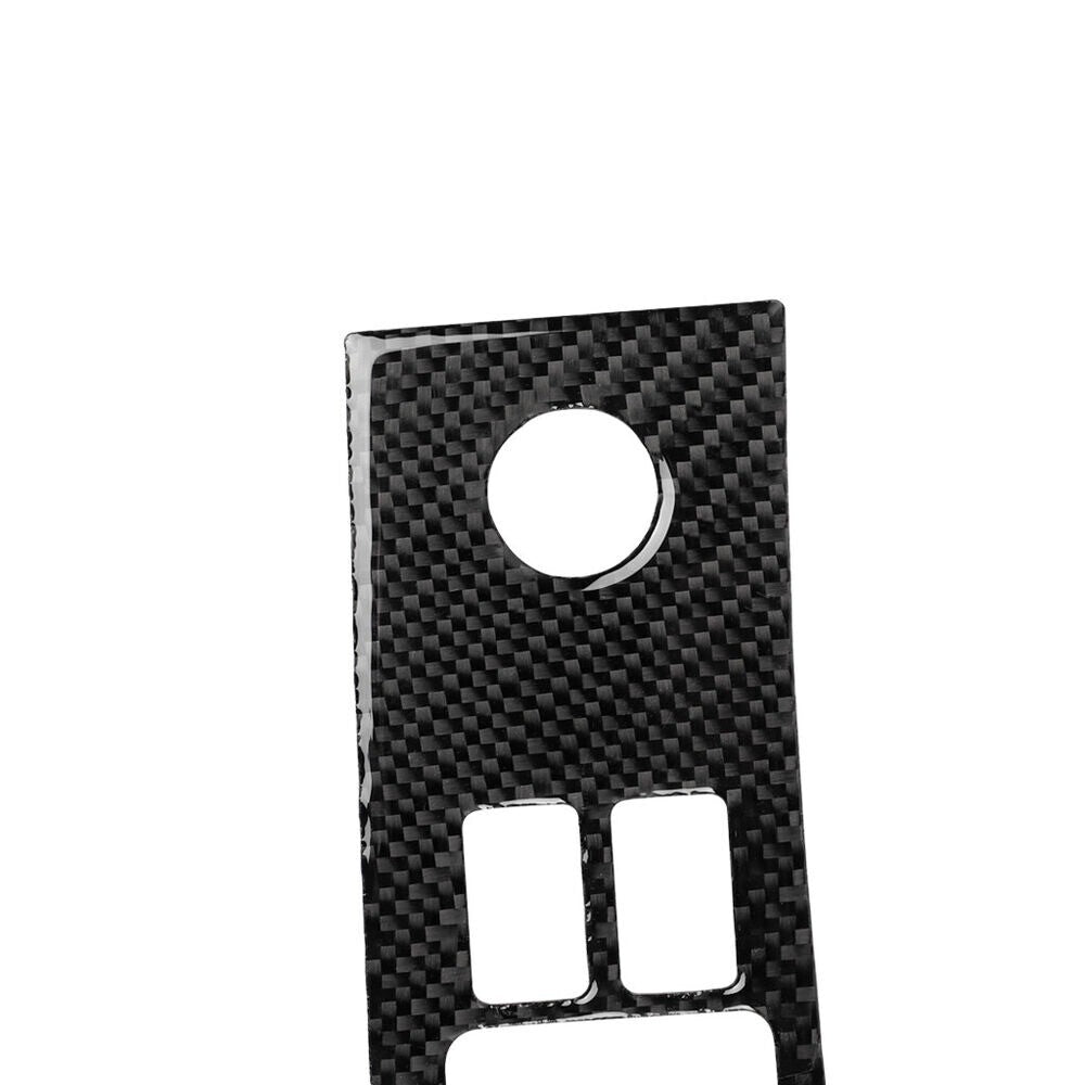 2Carbon Fiber Interior Window Switch Panel Trim Cover For 350Z 2006-2009 n