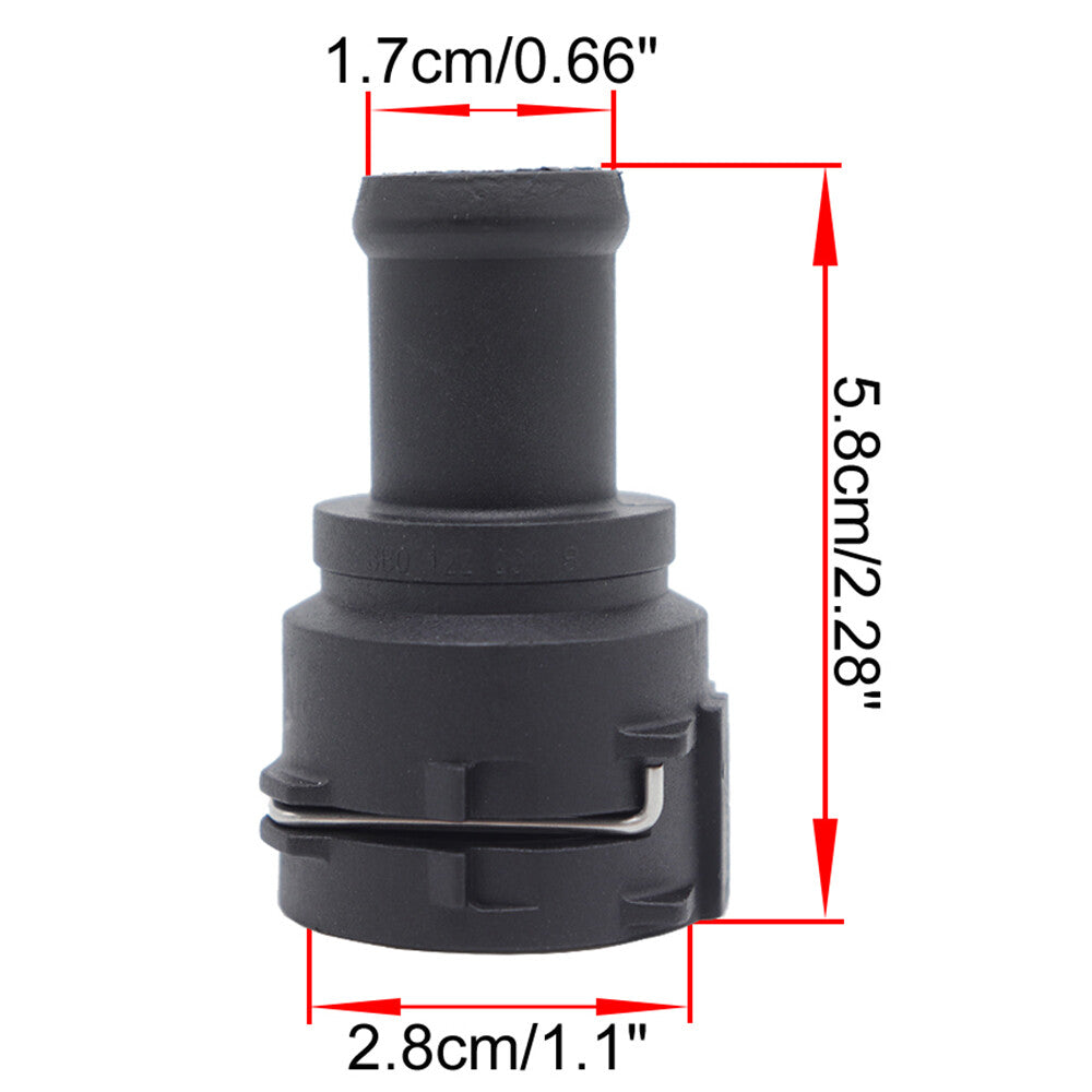 for VW for Golf MK5/MK6 Caddy 2K for Golf Plus Radiator Coupling Coolant Hose Connector