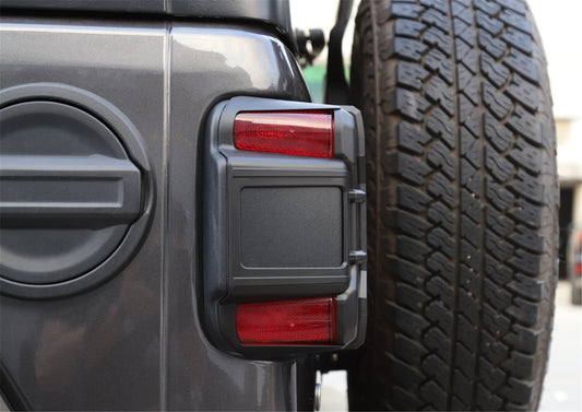 LED Taillights Guards Cover for Jeep for Wrangler JL JLU Sports Rubicon 2018-2024