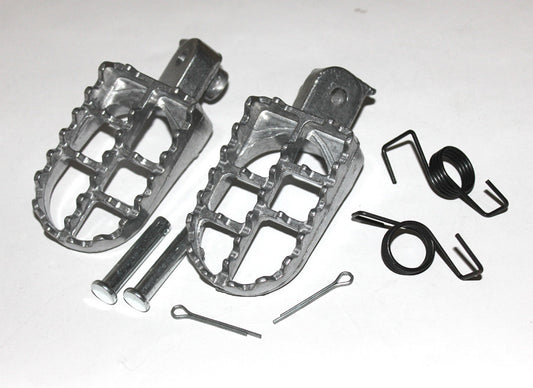 Aluminium Foot Pegs For 1987-2013 for Kawasaki KLR 650 KLR650 Bikes Footrests