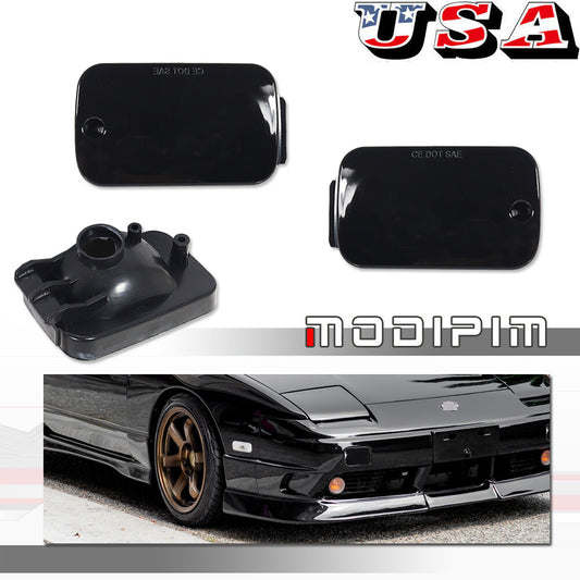 Front turn signal lights - smoked finish - S13 - for NISSAN Silvia 180SX 240X Type-X Q
