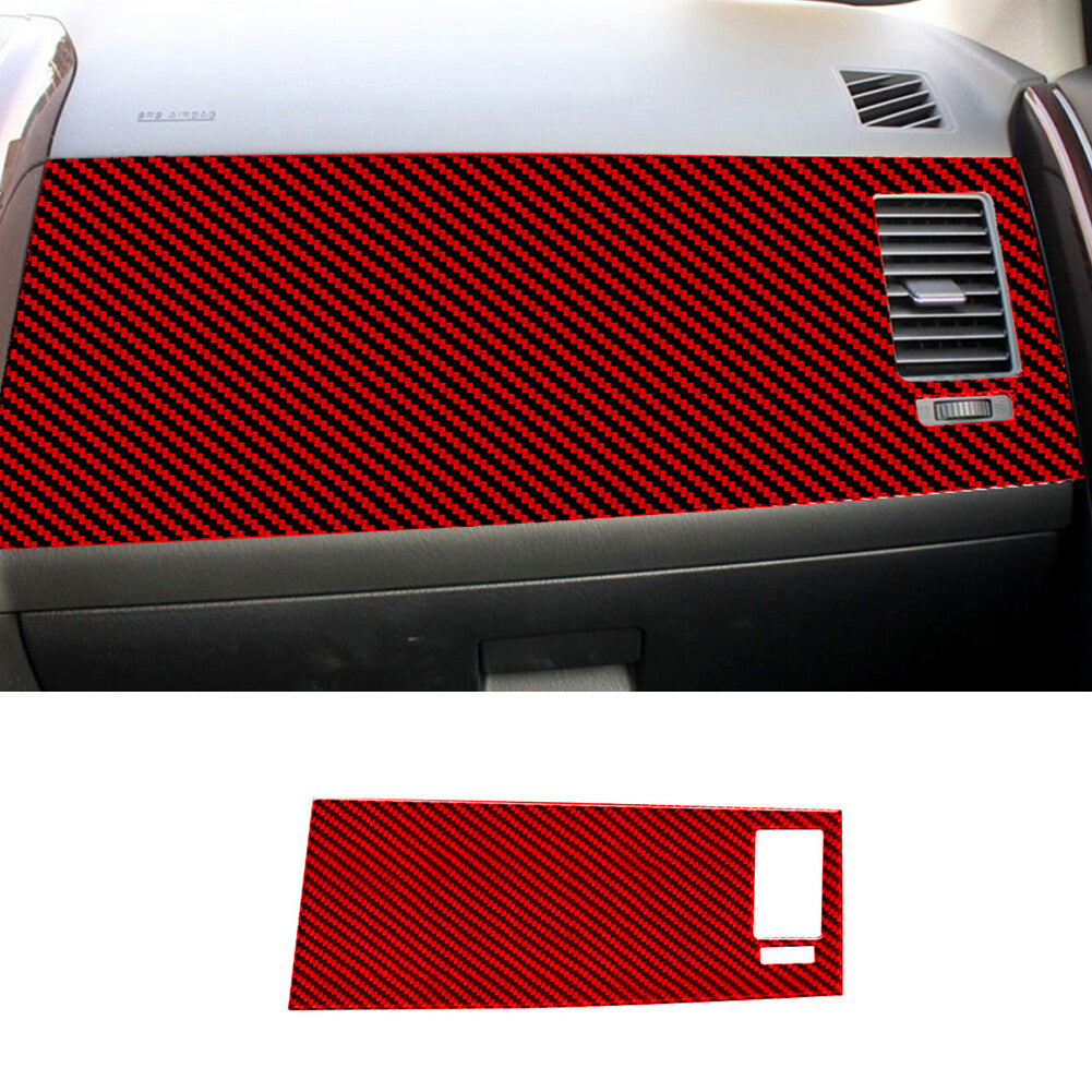 Carbon Fiber Oil Box Decorative Cover Trim for Corolla 2007-2013 v