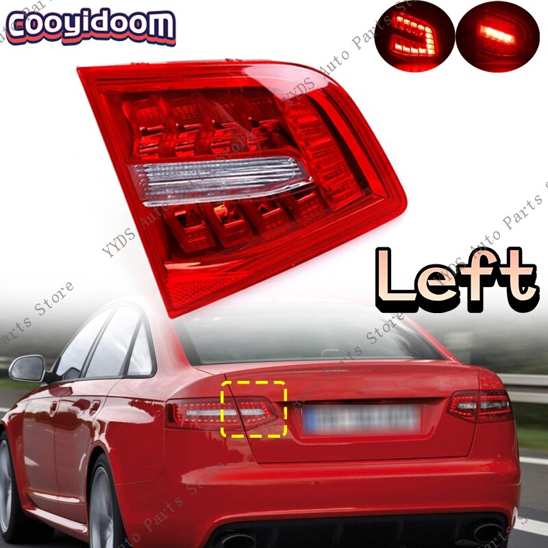 LH for Audi A6 A6L C6 S6 Quattro RS6 Saloon Sedan 2009-2011 LED Inner tail light