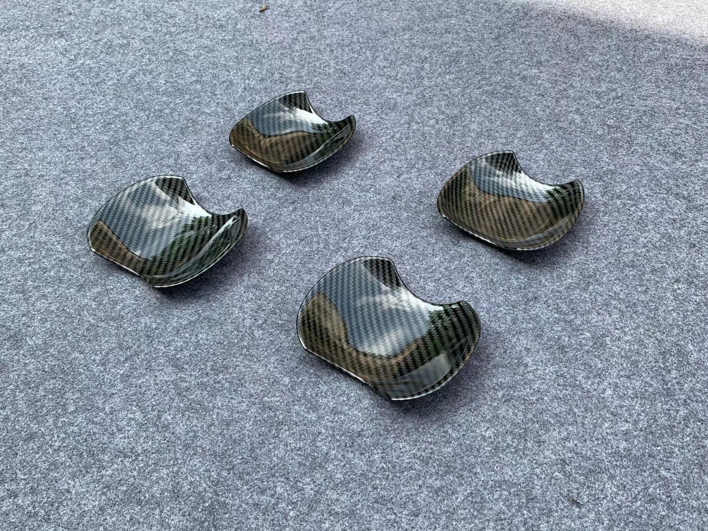 Chrome ABS Car Front Bumper Air Vent Inlet Cover Trim For Venza 2021-2023 v