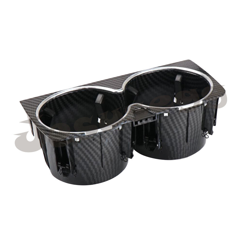 Fit For 2018-20 for Mercedes-Benz S550 Fiber Carbon Front Center Console Cup Holder Q