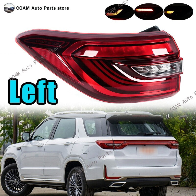 LED rear taillight brake warning light applicable to for Changan CS95 2019-2023, left side
